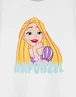 Vanilla Underground Disney Girls White Rapunzel T-Shirt (3-8yrs) - Age 5-6 Years Image 6