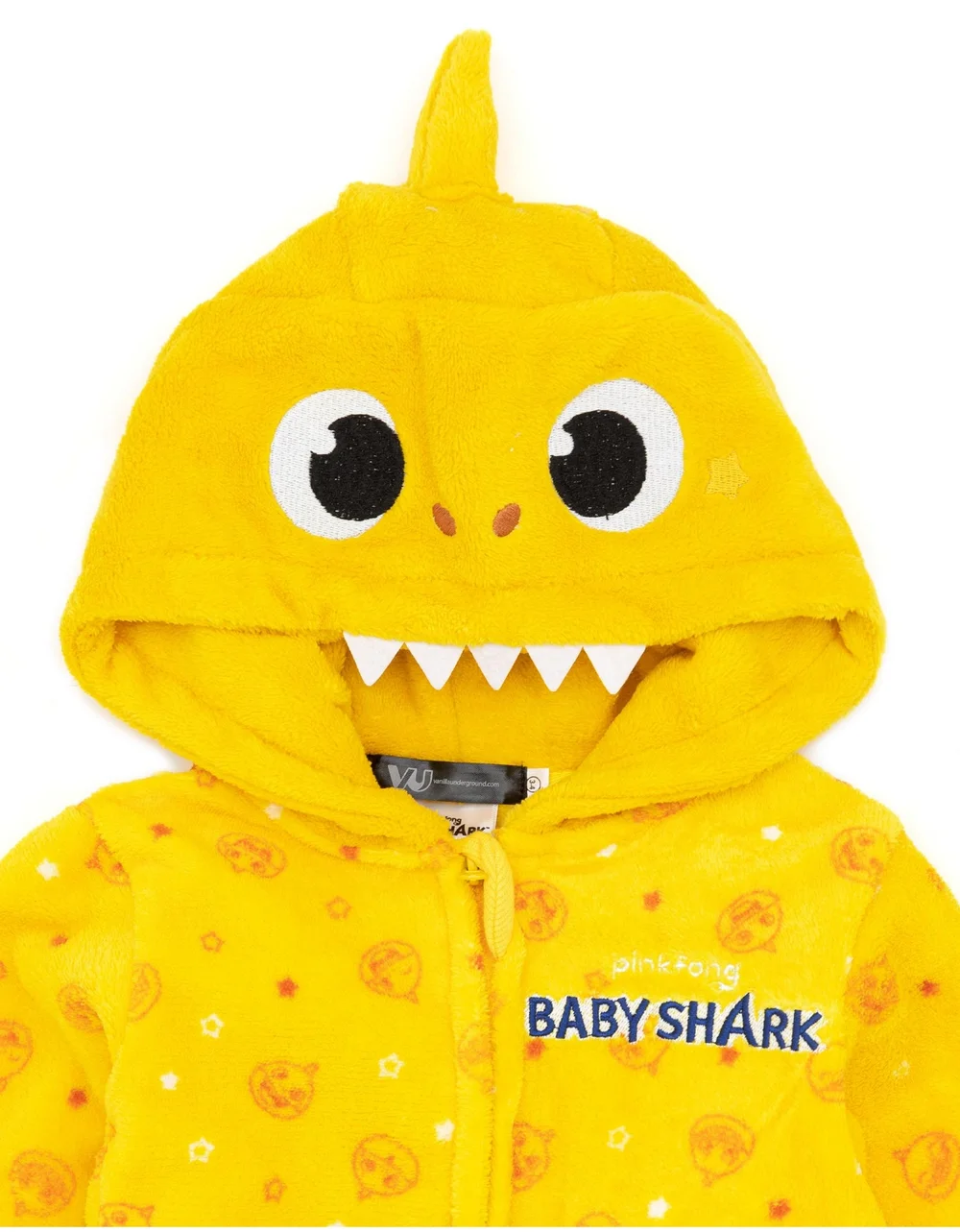 Vanilla Underground Baby Shark Kids Onesie - Age 2-3 Years Image 2