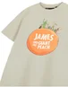 Vanilla Underground Roald Dahl James & The Giant Peach Unisex Kids Beige T-Shirt (3-14 Years) - Age 5-6 Years Image 5