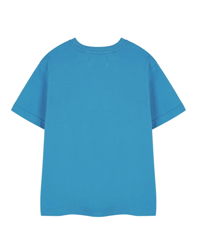 Vanilla Underground Spiderman Jump Blue T-Shirt (2-14 Years)