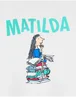 Vanilla Underground Roald Dahl Matilda Unisex Kids White T-Shirt (3-14 Years) - Age 3-4 Years Image 6