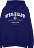 Spiral Galaxy Gilmore Girls Stars Hollow Women Navy Hoodie - Medium Image 2