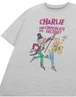 Vanilla Underground Roald Dahl Charlie & The Chocolate Factory Unisex Kids Grey T-Shirt (3-14 Years) - Age 7-8 Years Image 4
