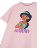 Vanilla Underground Disney Princess Jasmine Girls Pink T-Shirt (3-8 Years) - Age 7-8 Years Image 5
