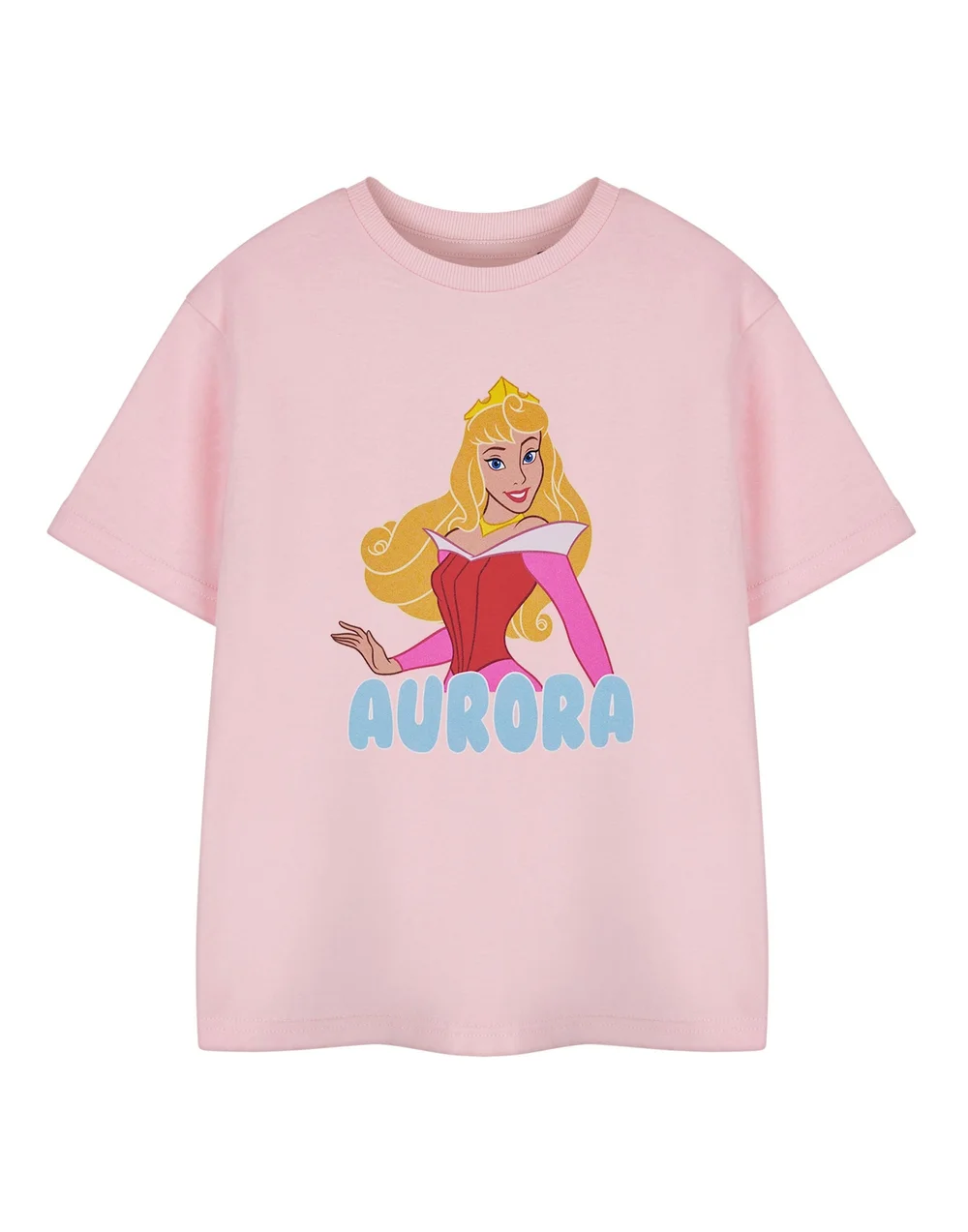 Vanilla Underground Disney Aurora Pink T-Shirt (3-8 Years) - Age 3-4 Years Image 1