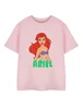 Vanilla Underground Disney Ariel Pink T-Shirt (3-8 Years) - Age 5-6 Years Image 1