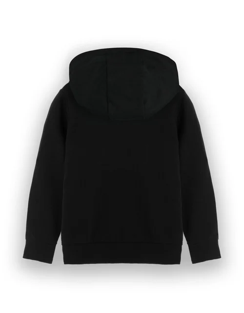 Vanilla Underground Minecraft Creeper Print at Front Big Kids Black Hoodie (5-14 Years) - 11-12 Yrs Image 2