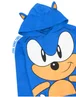 Vanilla Underground Sonic The Hedgehog Blue 3D Ears Boy's Hoodie (4-8 years) - 6-7 Yrs Image 5