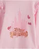 Vanilla Underground Disney Princess Girls Pink Hoodie (3-8 Years) - 6-7 Yrs Image 6
