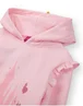 Vanilla Underground Disney Princess Girls Pink Hoodie (3-8 Years) - 6-7 Yrs Image 3