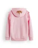 Vanilla Underground Disney Princess Girls Pink Hoodie (3-8 Years) - 6-7 Yrs Image 2