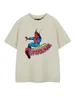 Vanilla Underground Spiderman Web Slinger Oatmeal T-Shirt (2-14 Years) - Age 3-4 Years Image 1
