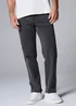 Grey Straight Jeans - 30 Waist Regular Image 1