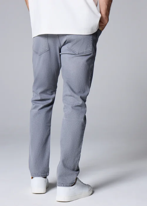 Grey Slim Fit Jeans - 32 Waist Regular Image 4