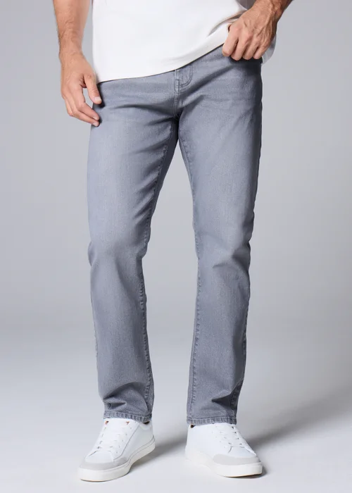 Grey Slim Fit Jeans - 32 Waist Regular Image 3