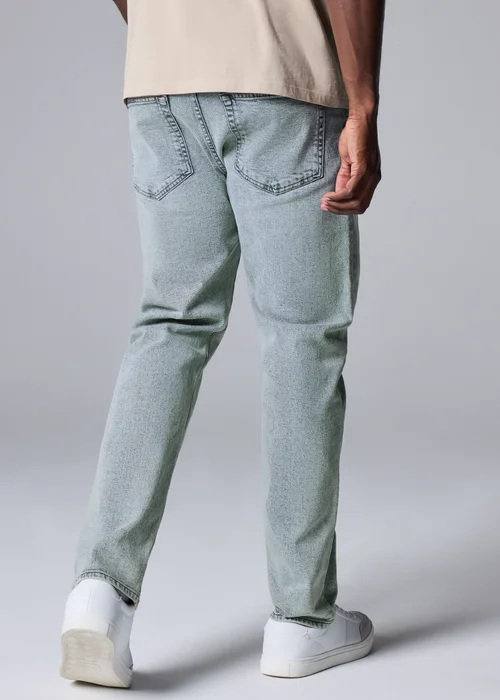 Lightwash Slim Fit Jeans - 40 Waist Short Image 2