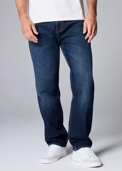 Dark Wash Relaxed fit jeans - 34 Waist Regular Image 3