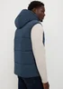 Blue Padded Gilet - S Image 3