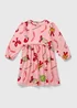 Girls Pink Cindy Lou Dress (1-10yrs) - 1-1.5 Yrs Image 1