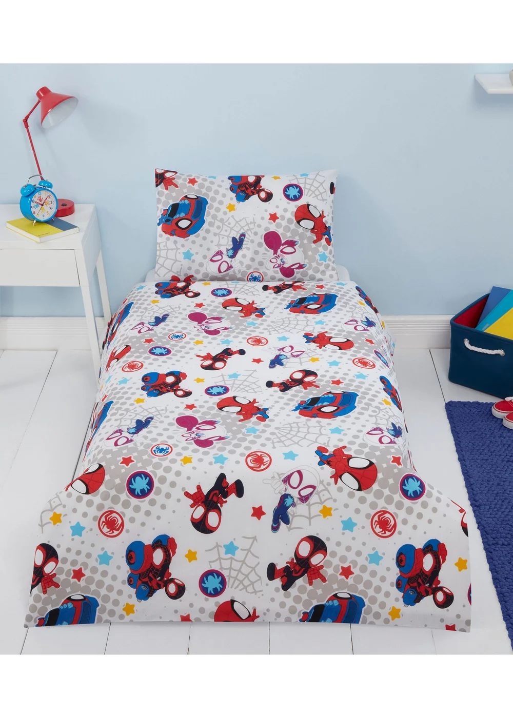 Spidey and His Amazing Friends Blue Bed Set - Junior Image 2
