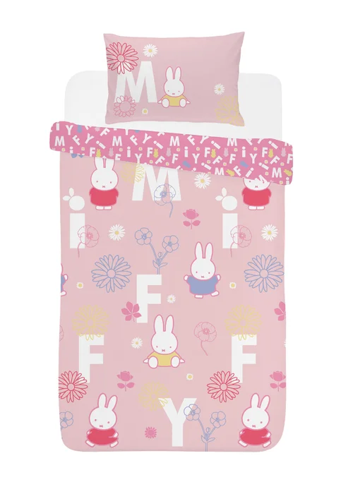 Miffy Pink Bed Set - Single Image 3