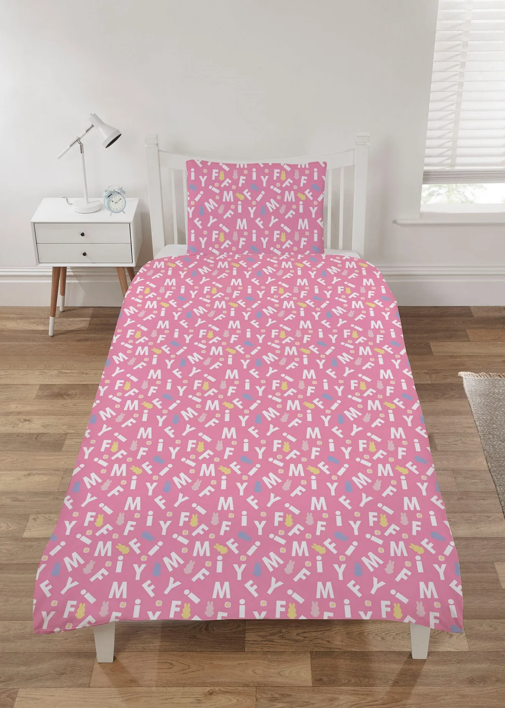 Miffy Pink Bed Set - Single Image 2