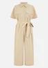 Yumi Stone Utility Relaxed Fit Jumpsuit - Size 10 Image 3