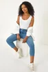 Roman Denim Petite Slim Crop Stretch Jeans - 18 Image 2