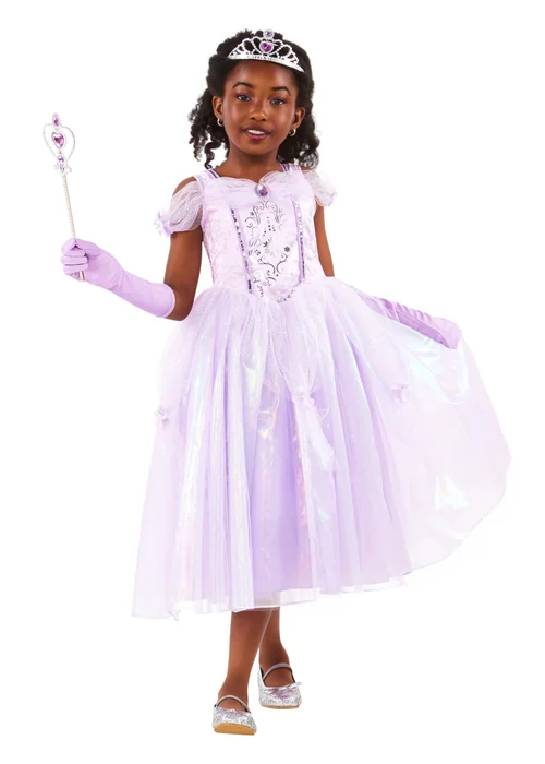 Rubies MultiColour Purple Princess (3-8 Years) - Age 5-6 Years Image 4