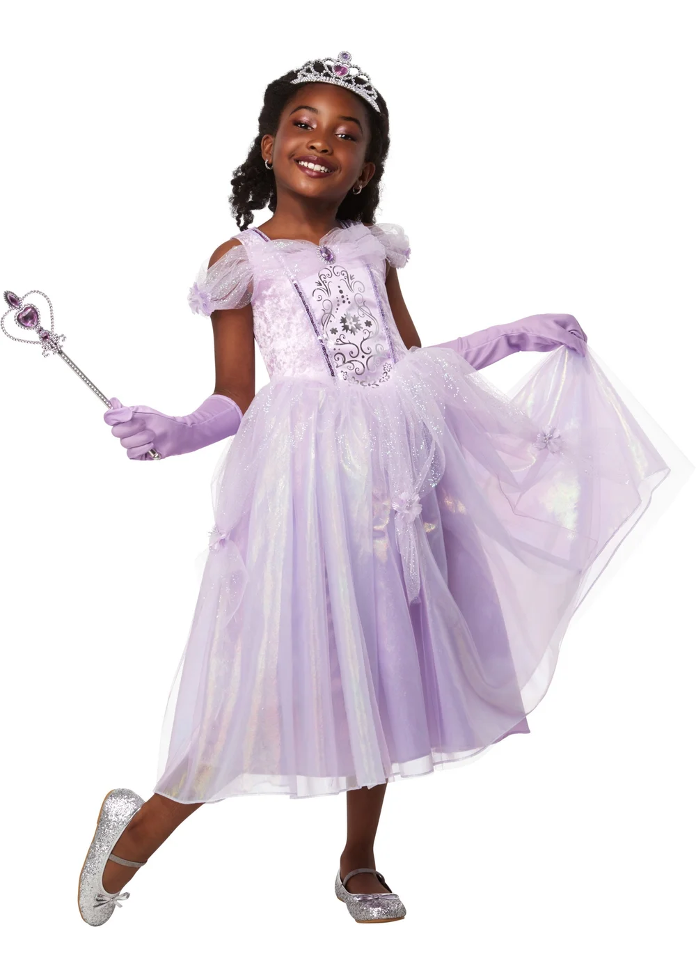 Rubies MultiColour Purple Princess (3-8 Years) - Age 5-6 Years Image 1