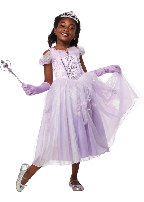 Rubies MultiColour Purple Princess (3-8 Years) - Age 5-6 Years Image 1