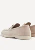 Linzi Alette Beige Faux Suede Slip On Summer Loafer - Size 7 Adults Footwear Image 5