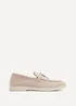 Linzi Alette Beige Faux Suede Slip On Summer Loafer - Size 7 Adults Footwear Image 2