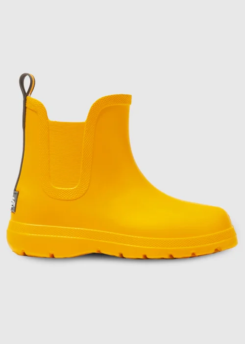 Totes Cirrus Yellow Kids Chelsea Rain Boot - Size 5-6 Image 3