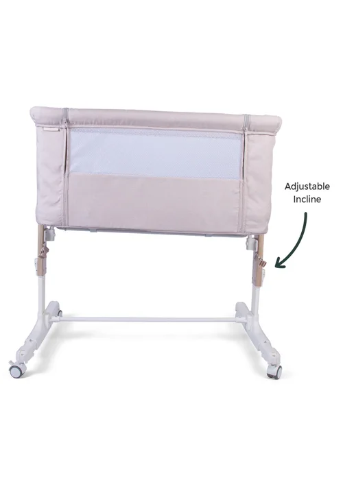 Red Kite Rockabye Bedside Crib - One Size Image 3