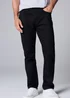 Black Slim Fit Comfort Jeans - 30 Waist Regular Image 3