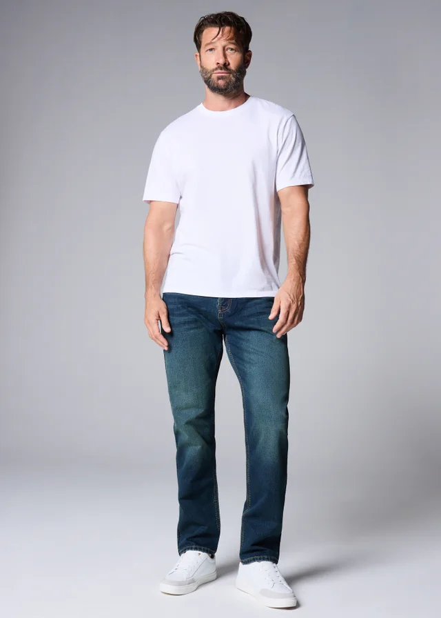 Green Cast Comfort Denim Slim Fit Jeans