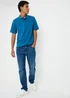 Dark Blue Plain Polo Shirt - Extra small Image 3
