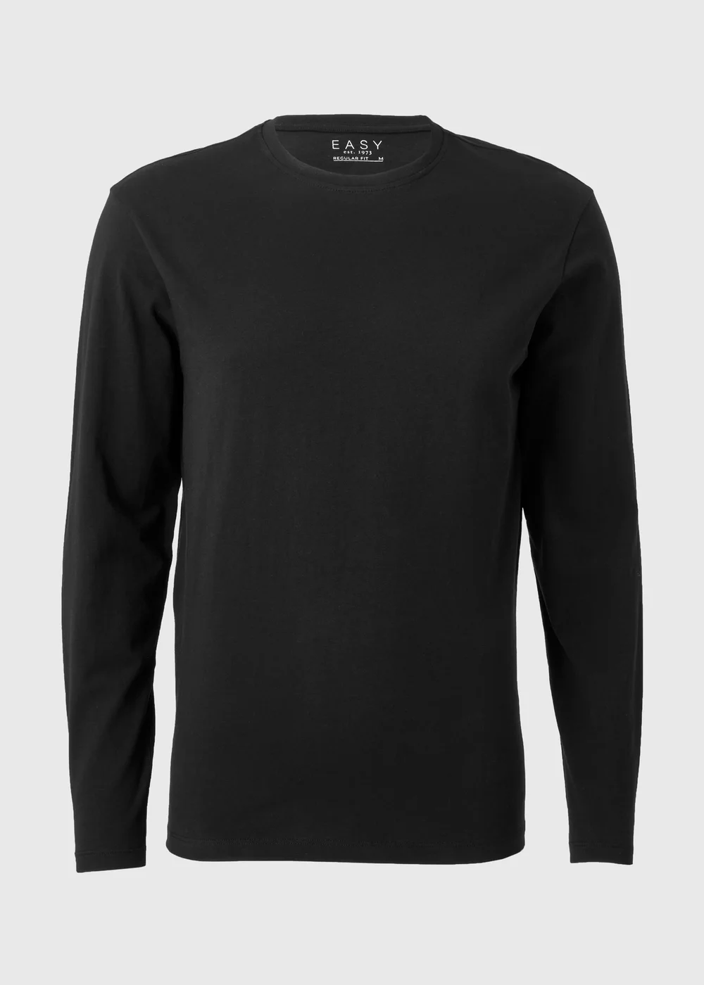 Black Basic Long Sleeve T-Shirt - Extra small Image 1