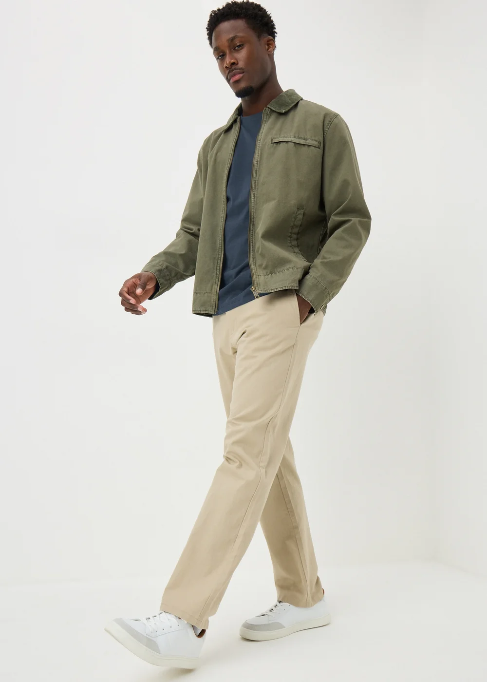 Navy Basic Long Sleeve T-Shirt - Extra small Image 2