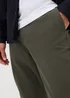 Khaki Flex Chinos - 30 Waist Regular Image 2