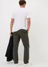 Khaki Flex Chinos - 30 Waist Regular Image 3