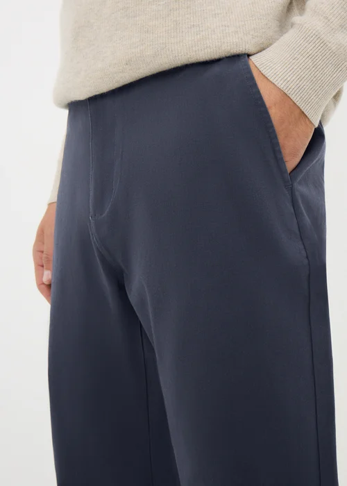 Blue Flex Chinos - 30 Waist Regular Image 3