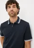 Navy Polo Shirt - Small Image 2