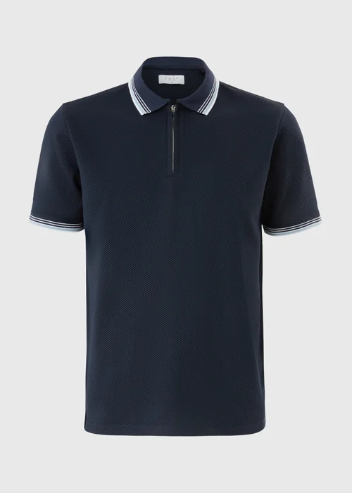 Navy Polo Shirt - Small Image 4