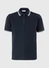 Navy Polo Shirt - Small Image 4
