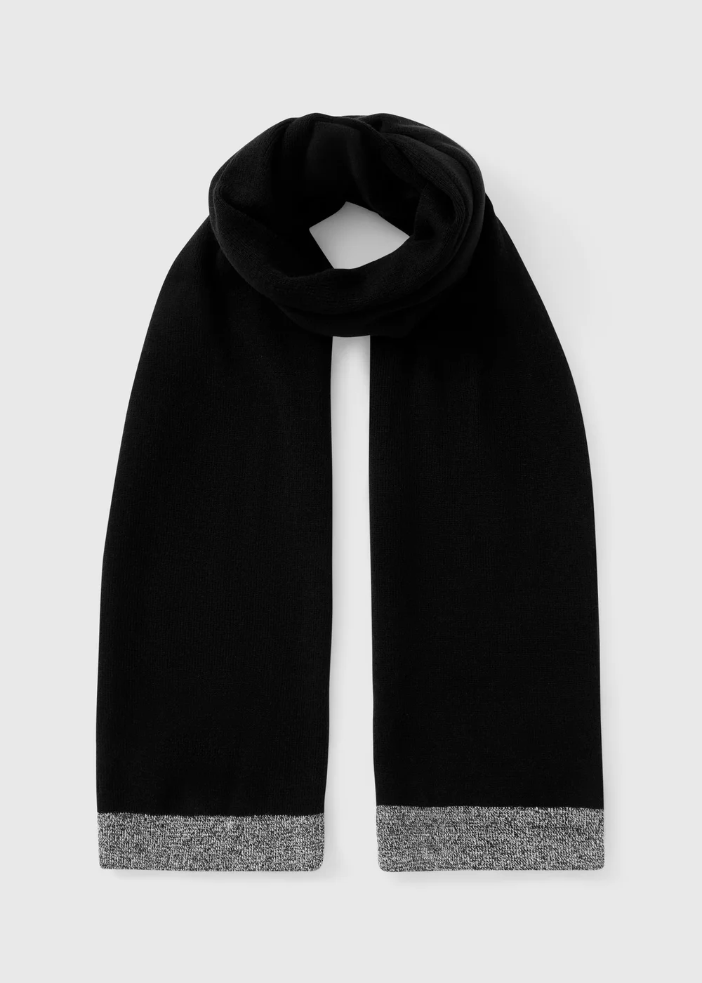 Black Thinsulate Scarf - One Size Image 1