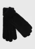 Black Cable Gloves - One Size Image 1