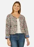Yumi Blue Floral Reversible Cotton Quilted Jacket - 16 Image 2