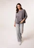 Blue Vanilla Grey Bow Sweatshirt - Medium/Large Image 3